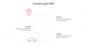 Editable Location PPT Slide For PowerPoint Presentations