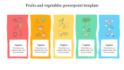 Fruits And Vegetables PowerPoint Template Presentations