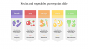 Fruits And Vegetables PowerPoint Slide PPT Presentation