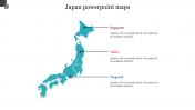 Japan Maps PowerPoint Presentation Template &amp; Google Slides