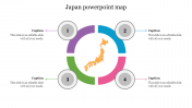 Japan PowerPoint Map For Presentation PPT Templates