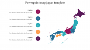 Japan Map PowerPoint Presentation Template and Google Slides