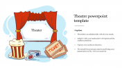 Innovative Theater Powerpoint Template presentation slides