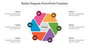 Radial Diagram PowerPoint Template Presentation PPT Slides