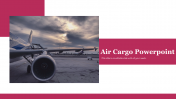 Excellent Air Cargo PowerPoint Design Template