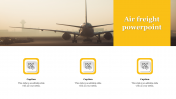 Inspire everyone with Air Freight PowerPoint Presentation