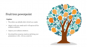 Editable Fruit Tree PowerPoint Presentation Template