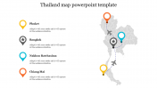 Innovative Thailand Map PowerPoint Template Design