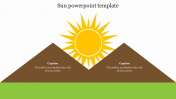 Use Sun PowerPoint Template Presentation Slide Design