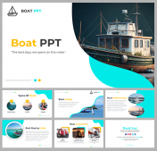 Attractive Boat PowerPoint And Google Slides Templates