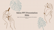 Best Salon PPT Template Presentation and Google Slides
