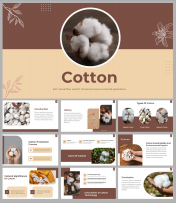 Cotton PowerPoint Presentation and Google Slides Themes
