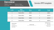 Effective Invoice PPT Template Presentation Slide Design