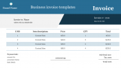 Amazing Business Invoice Templates Free Download