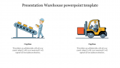 Excellent Presentation Warehouse powerpoint template