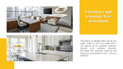 Innovative Furniture PPT Template Free Download Design