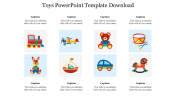 Beautifully Designed Toys PowerPoint Template Download