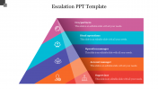 Best Escalation PPT Template with Pyramid Design
