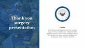 Download Our Creative Thank You Surgery Presentation