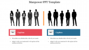 Manpower PPT Template Presentation and Google Slides