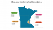 Get Our Marvelous Minnesota Map PowerPoint Presentation