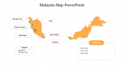 Professional-Looking Malaysia Map PowerPoint Slide Themes