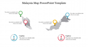 Malaysia Map PowerPoint Template and Google Slides