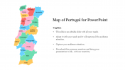 Use Map Of Portugal For PowerPoint Template Presentations
