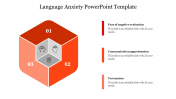 Awesome Language Anxiety PowerPoint Template Design