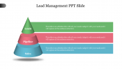 Our Lead Management PPT Slide Presentation Template
