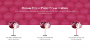 Affordable Onion PowerPoint Presentation Template Design