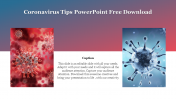 Creative Coronavirus Tips PowerPoint Free Download