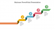 Awesome Staircase PowerPoint Presentation Template