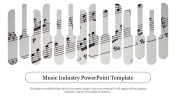 Innovative Music Industry PowerPoint Template Design