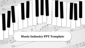 Creative Music Industry PPT Template Presentation