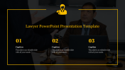 Stunning Lawyer PowerPoint Presentation Template Design