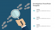 Investigation PPT Template Presentation and Google Slides