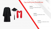 Stunning Cap And Gown PowerPoint Template Presentation