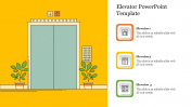 Elevator PowerPoint Template Presentation and Google Slides