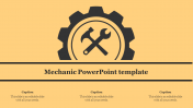 Mechanic PowerPoint Presentation Template and Google Slides