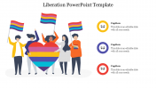 Innovative Liberation PowerPoint Template Themes Design