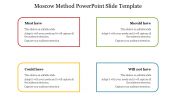 Simple Moscow Method PowerPoint Slide Template