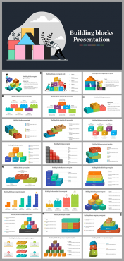 Our Predesigned Building Blocks Presentation Slide Design