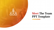 Innovative Meet the Team PPT Template Themes Design