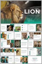 Innovative Lion PowerPoint And Google Slides Templates