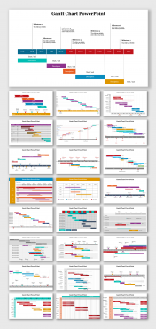 Innovative Gantt Charts PowerPoint And Google Slides Themes