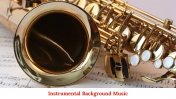 Music Instrumental Background PowerPoint and Google Slides