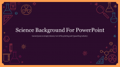 Editable Science Background For PowerPoint Display