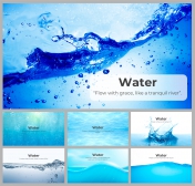 Water Background For PowerPoint And Google Slides Templates