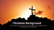 Christian Backgrounds PowerPoint  And Google Slides